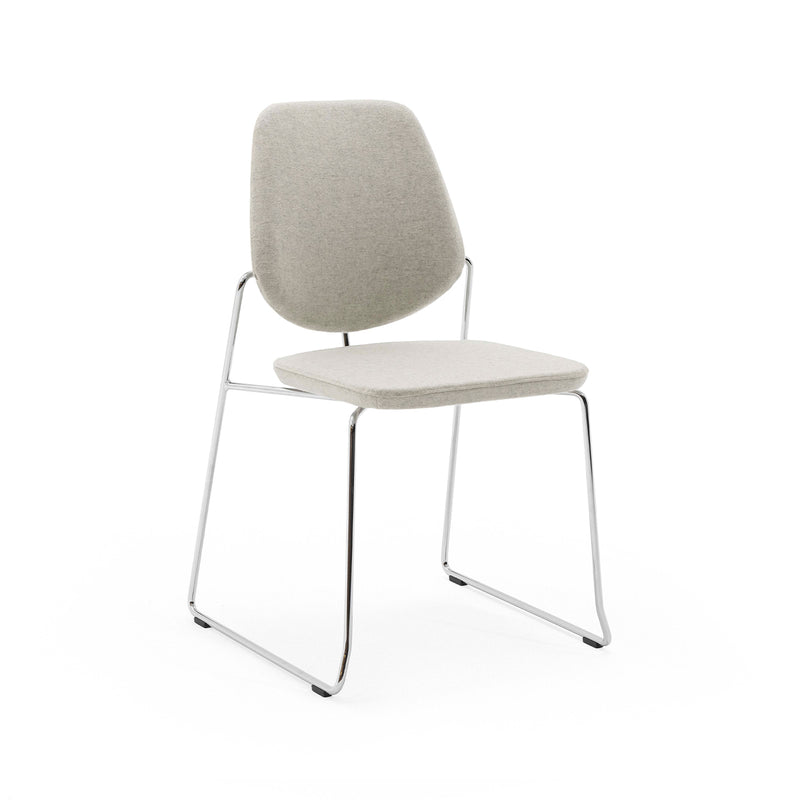 Sid stackingchair wo/armrest, bolt base