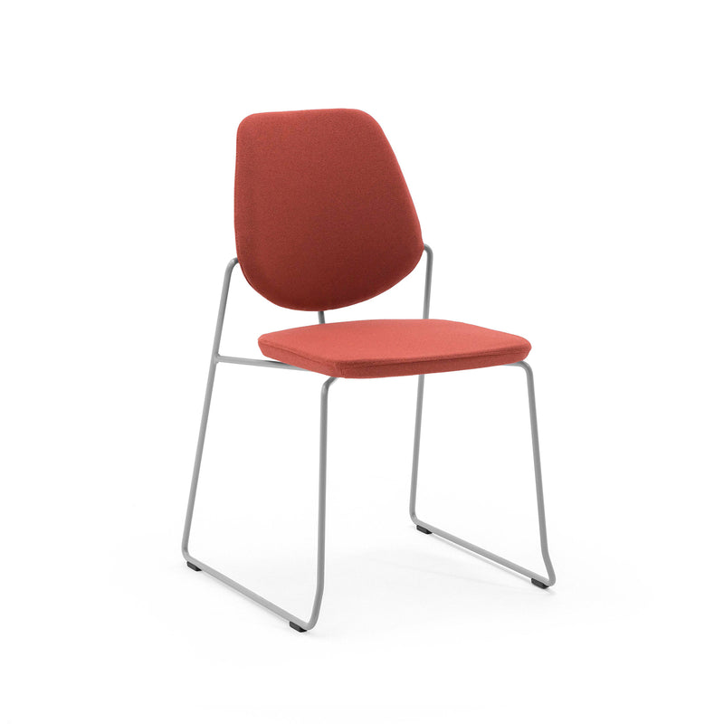 Sid stackingchair wo/armrest, bolt base