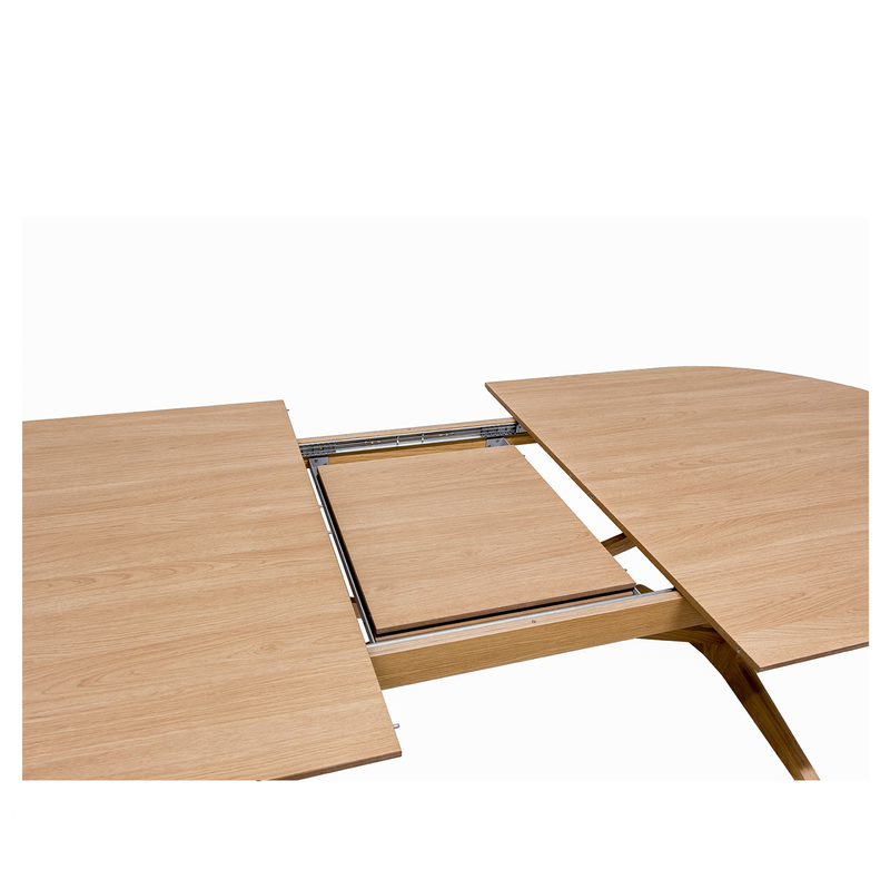 Xenia dining table extendable 240x120(290x120), rounded, profile edge