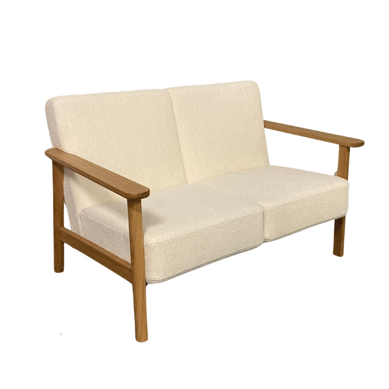 Alba 2-seater w/open armrests
