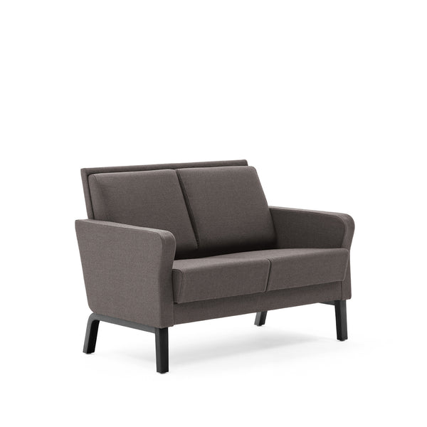 Duun 2-seater w/upholstered armrest