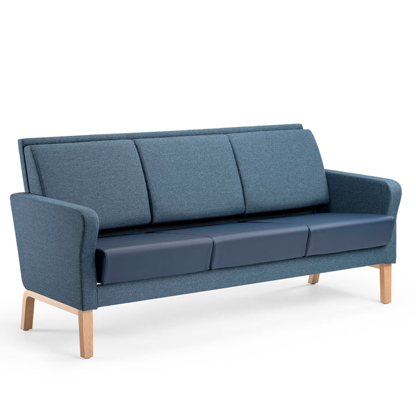 Duun 3-seater w/upholstered armrest