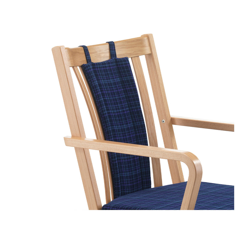 Duun chair back cushion, w/slats in back