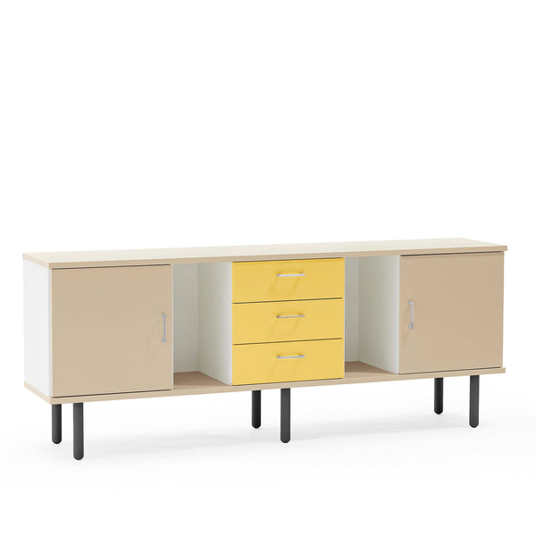 Cube sideboard 200-2, w/2 firm doors and 3 drawers