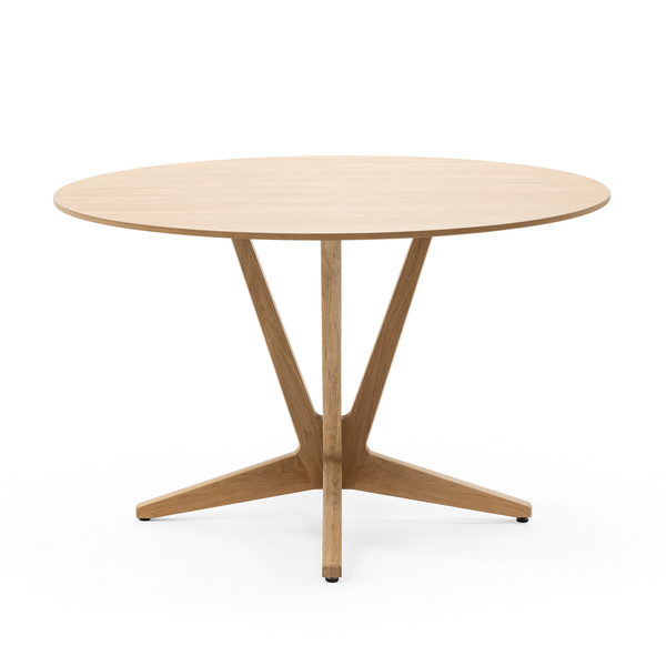 Xenia dining table Ø120, profile edge