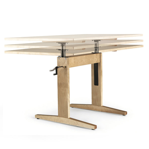 Bo dining table 160x80, adjustable