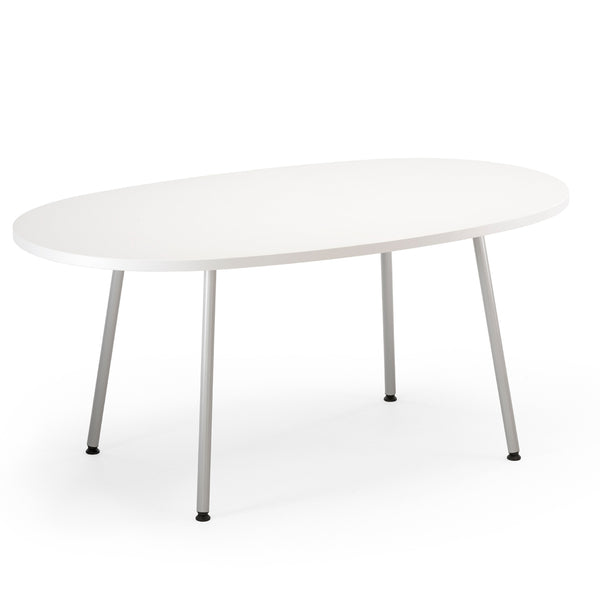 Metro coffee table 125x70, w/oval plate