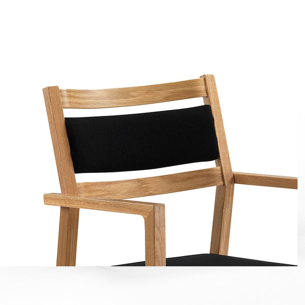 Modus stapelbar stol avtagbar ryggdyna, liten, 2 spjälor