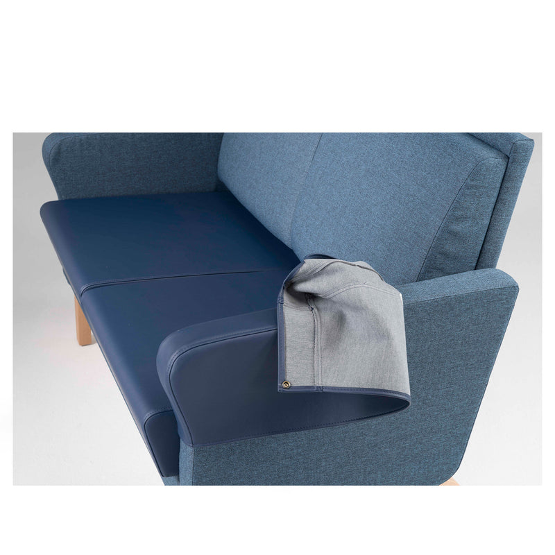 Duun 2-seater w/upholstered armrest