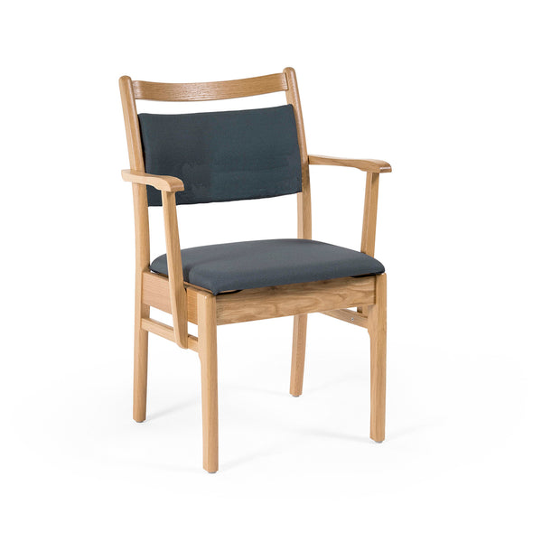 Pan chair removable back cushion, large, 3 slats
