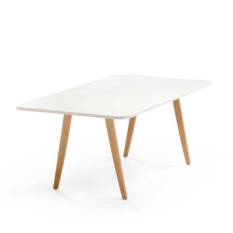 Pan dining table 160x80, rectangular, whole top